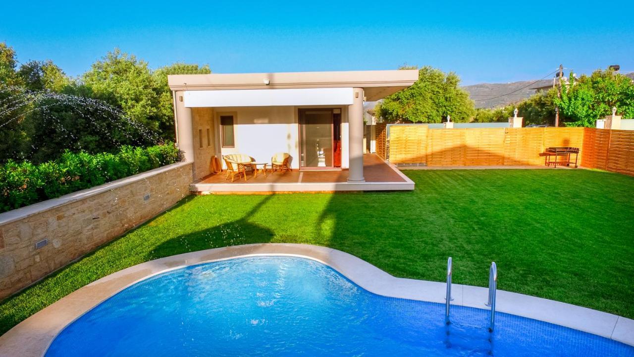 Chania Oasis With Heated Pool Bagian luar foto