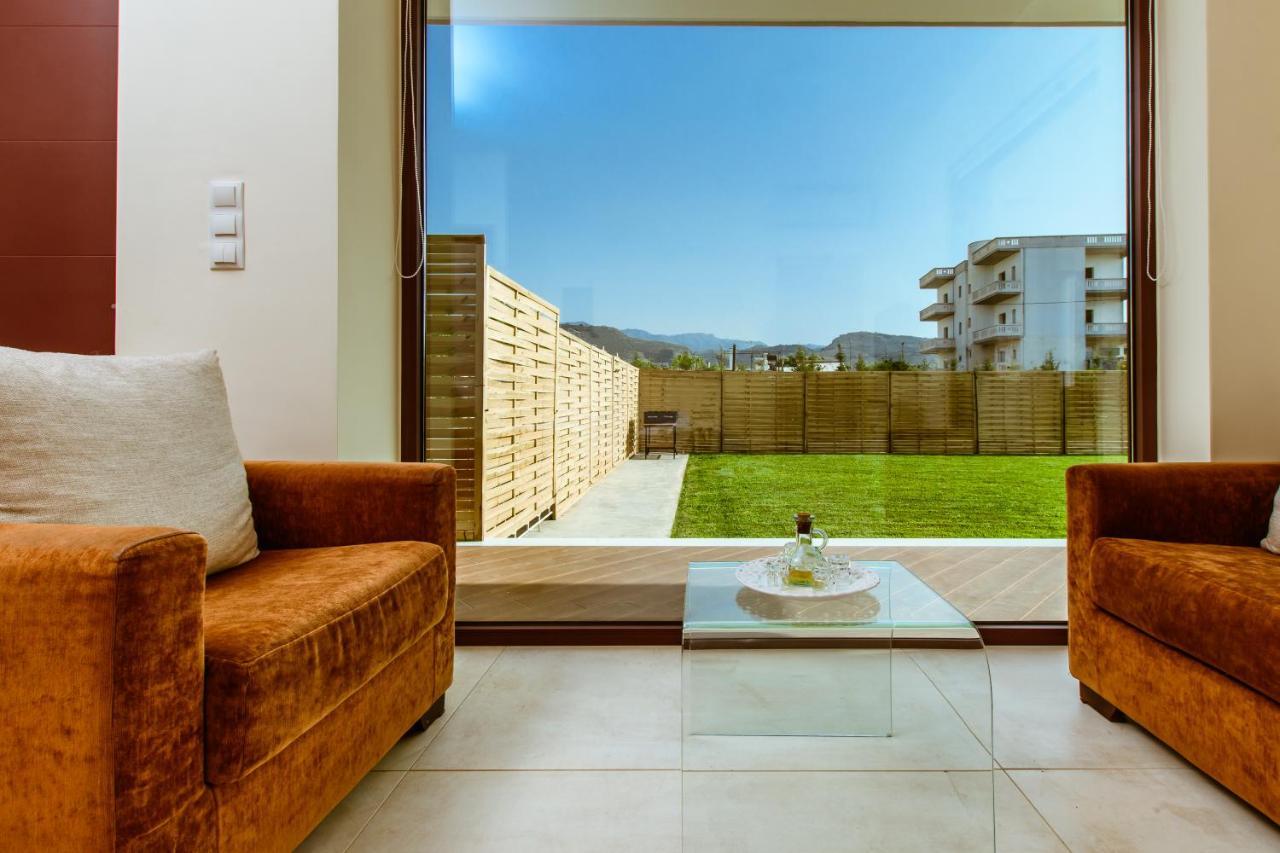 Chania Oasis With Heated Pool Bagian luar foto
