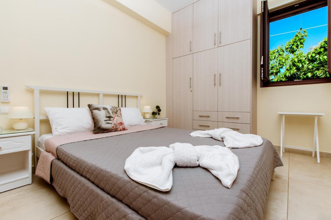Chania Oasis With Heated Pool Bagian luar foto